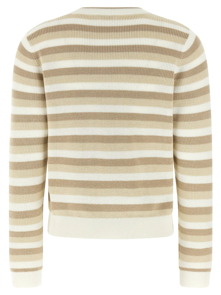 Brunello Cucinelli Beige Cotton Cardigan