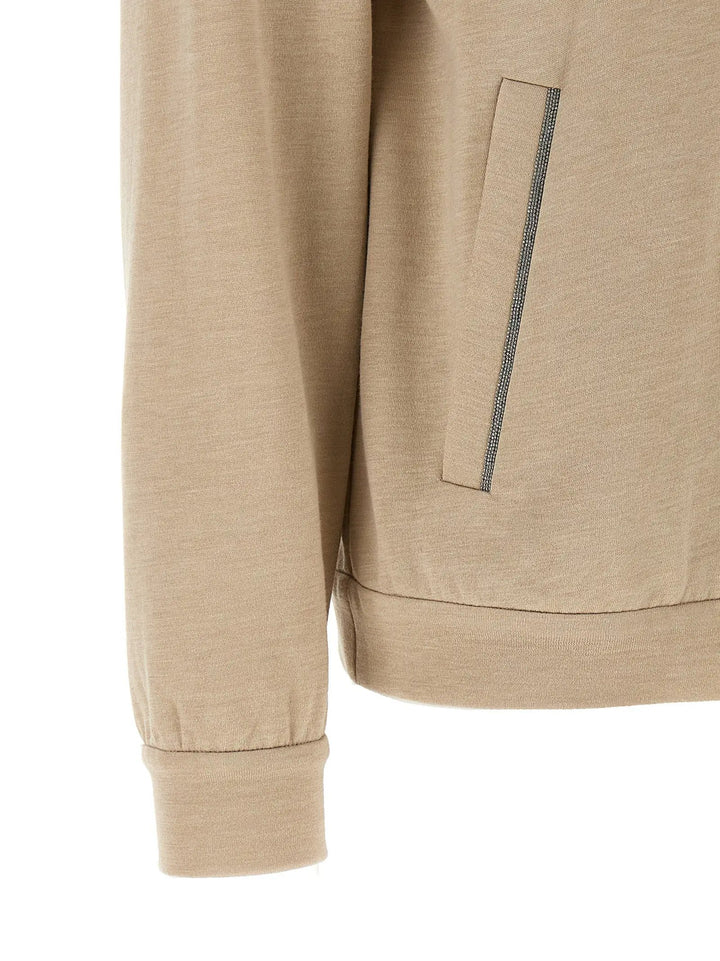 Brunello Cucinelli Sample Sale | Brunello Cucinelli Beige Cotton Cardigan - | Designer outlet
