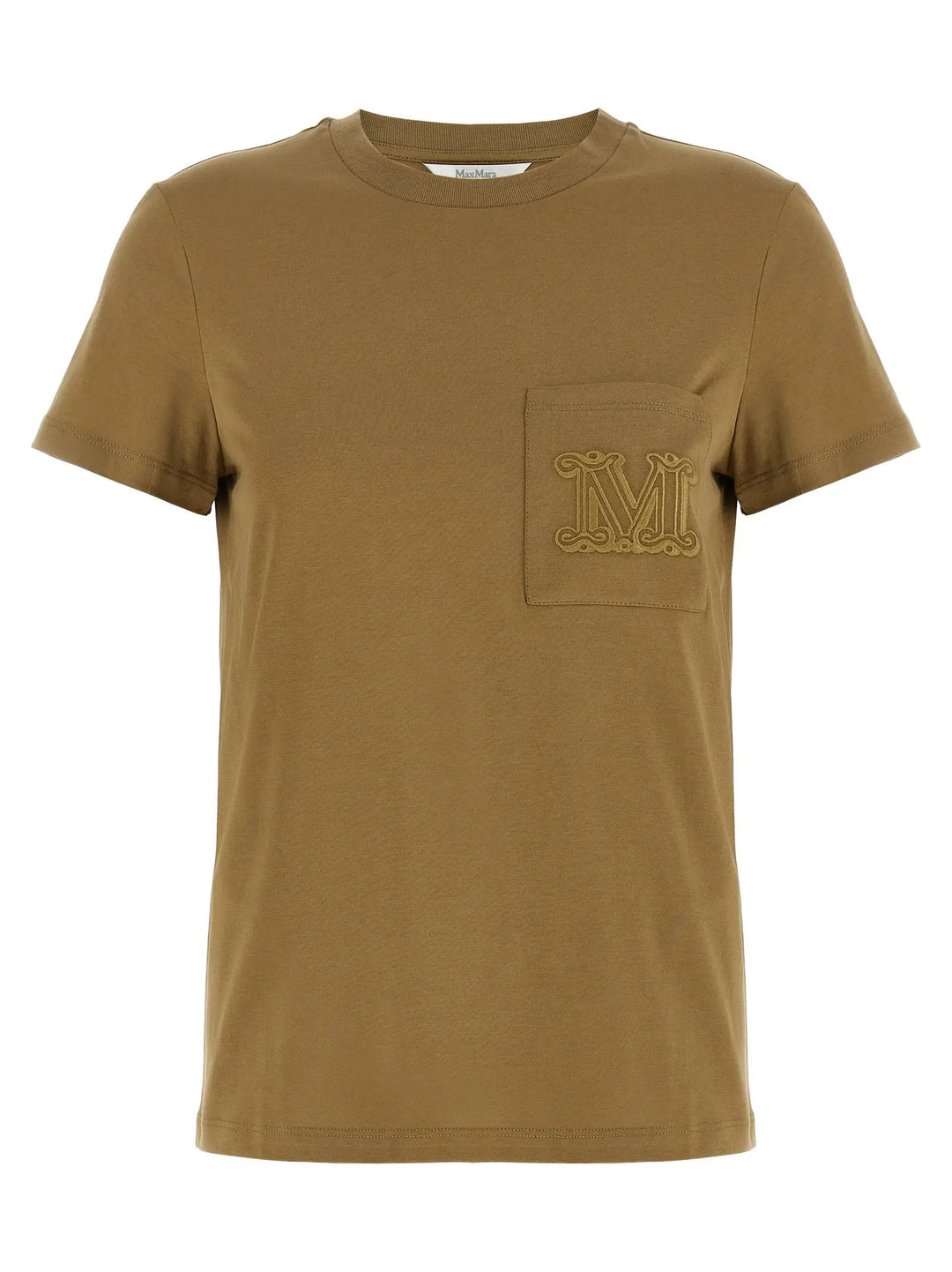 Max Mara Brown Cotton T-Shirt