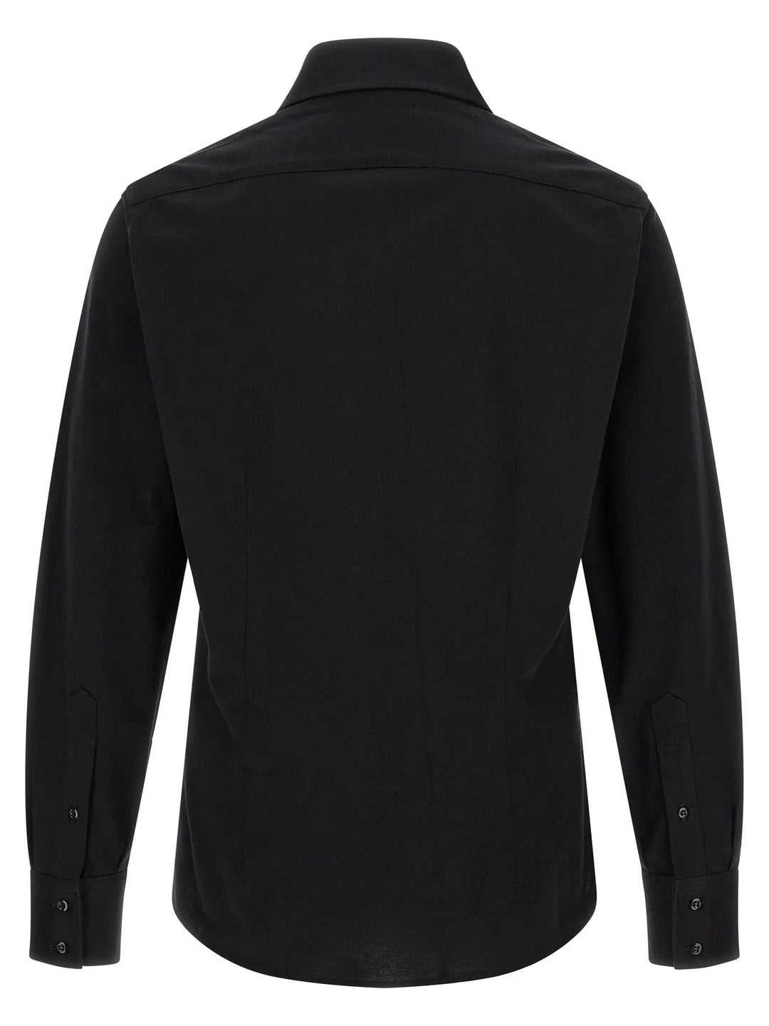 Brunello Cucinelli Black Cotton Blouse
