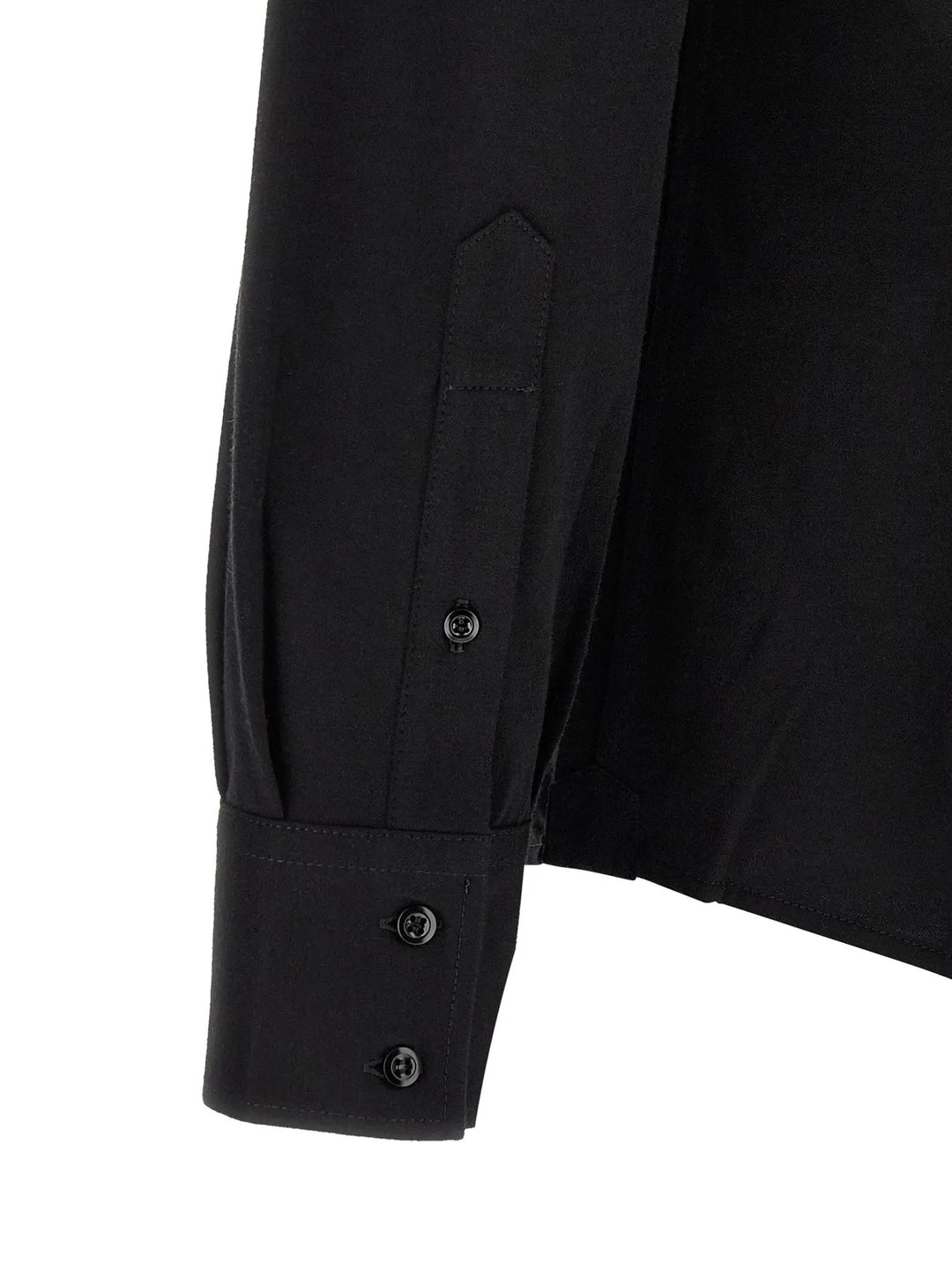 Brunello Cucinelli Black Cotton Blouse