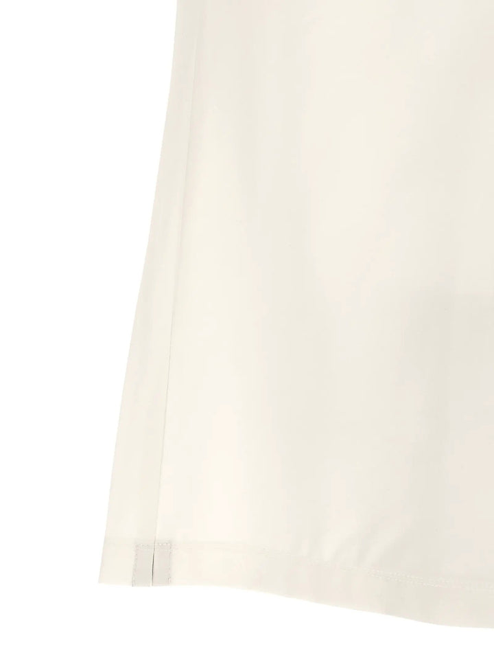 Brunello Cucinelli White Virgin Wool Polo Shirt