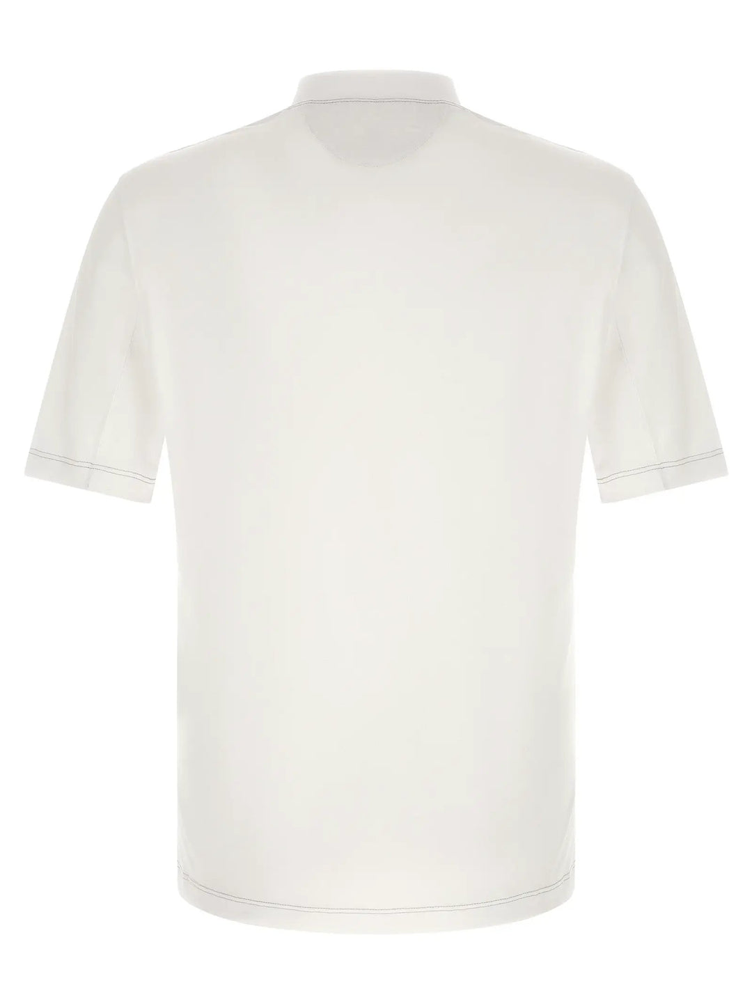 Brunello Cucinelli White Polyamide T-Shirt