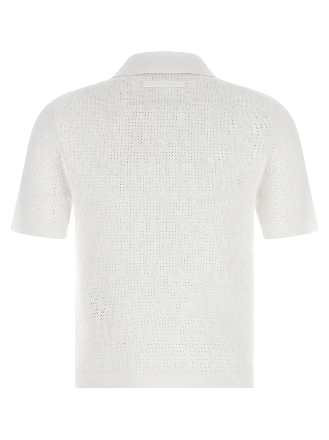 Tory Burch White Viscose Polo Shirt