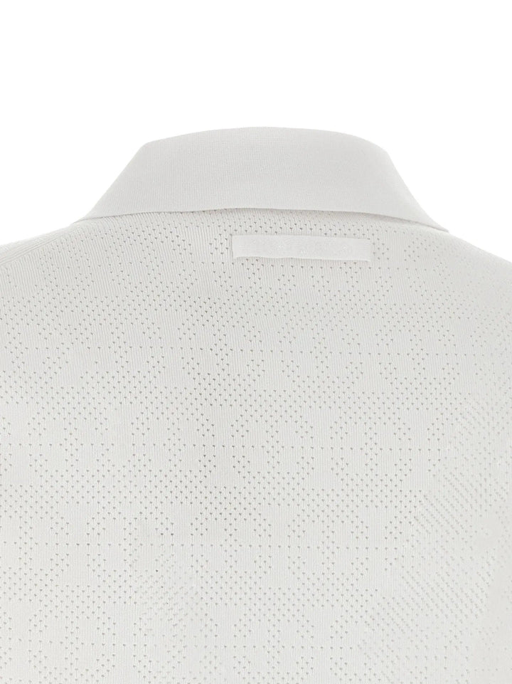 Tory Burch White Viscose Polo Shirt