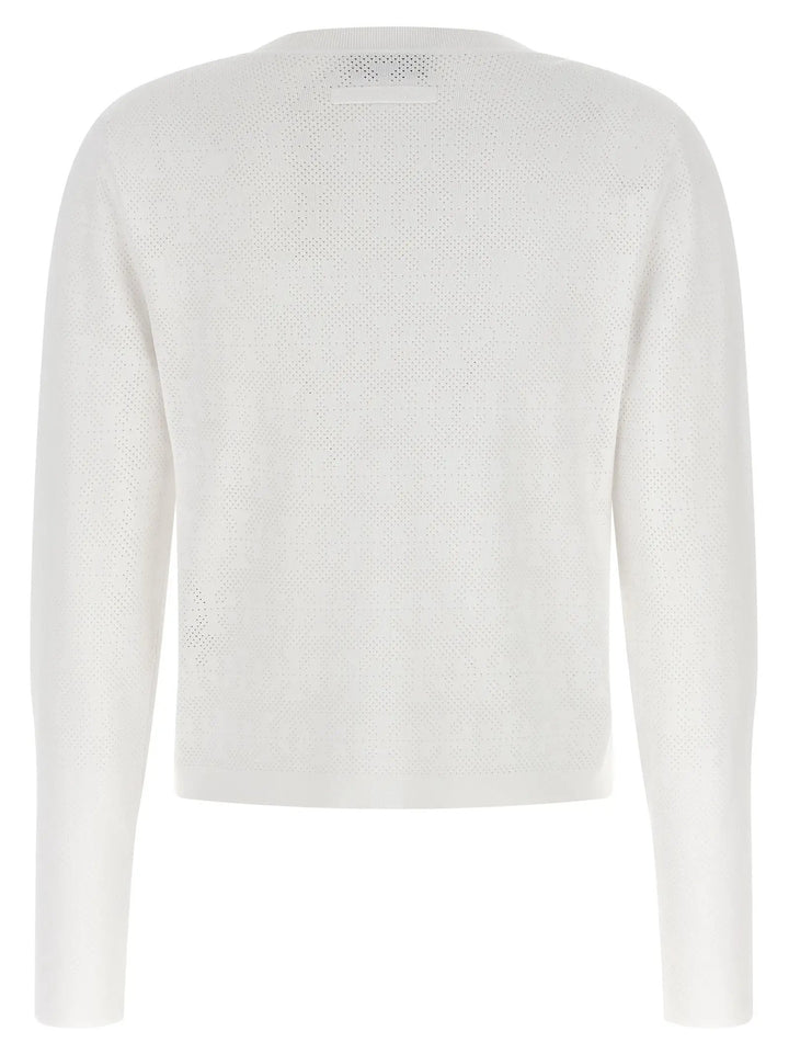 Tory Burch White Viscose Cardigan