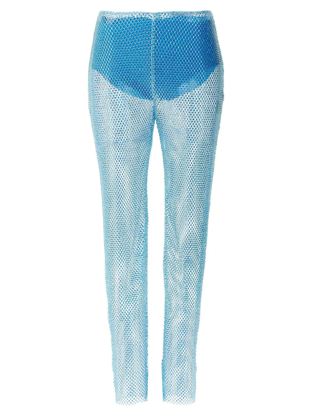 Giuseppe Di Morabito Blue Polyamide Casual Pants