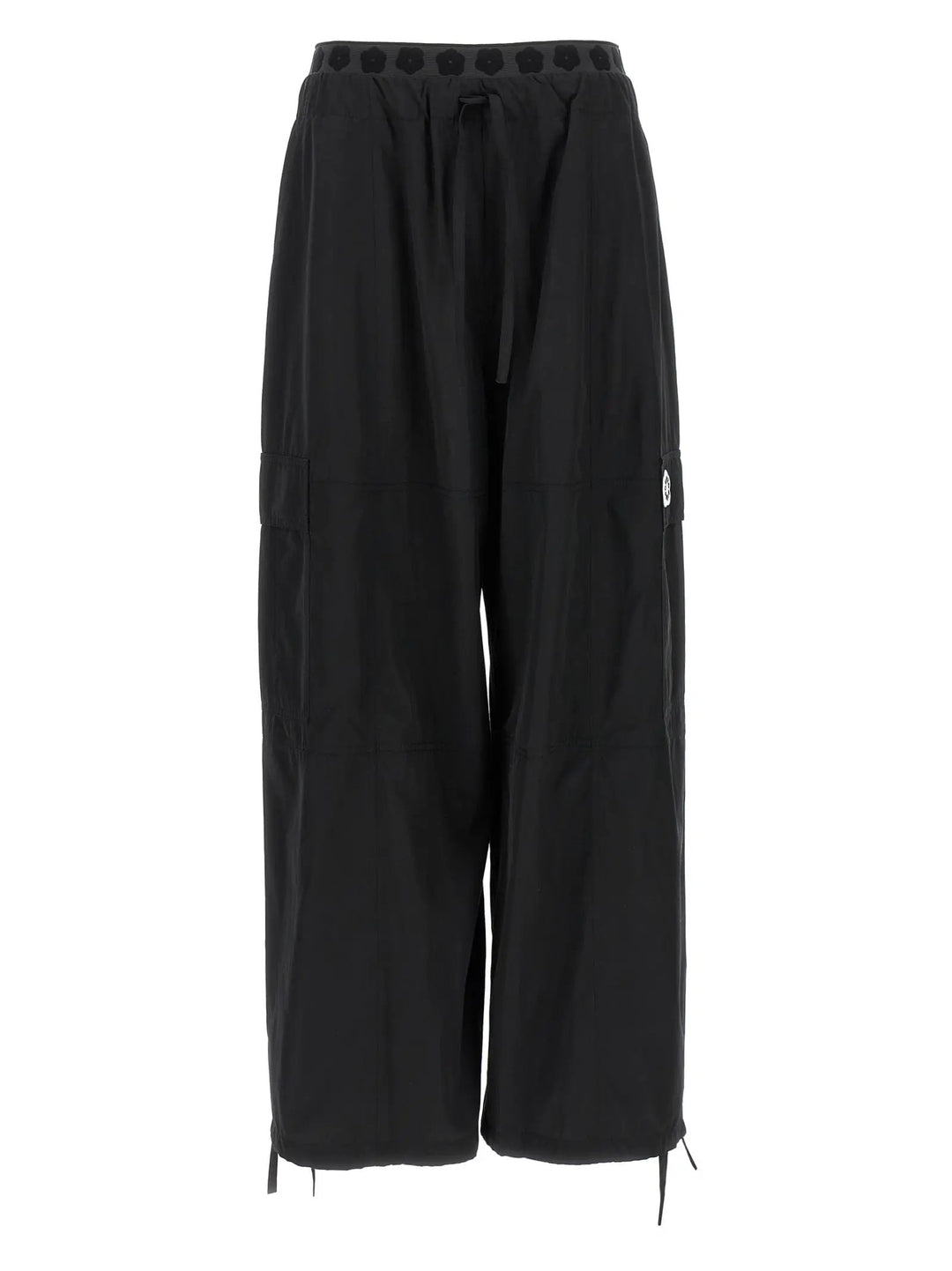 Kenzo Black Polyester Cargo Pants