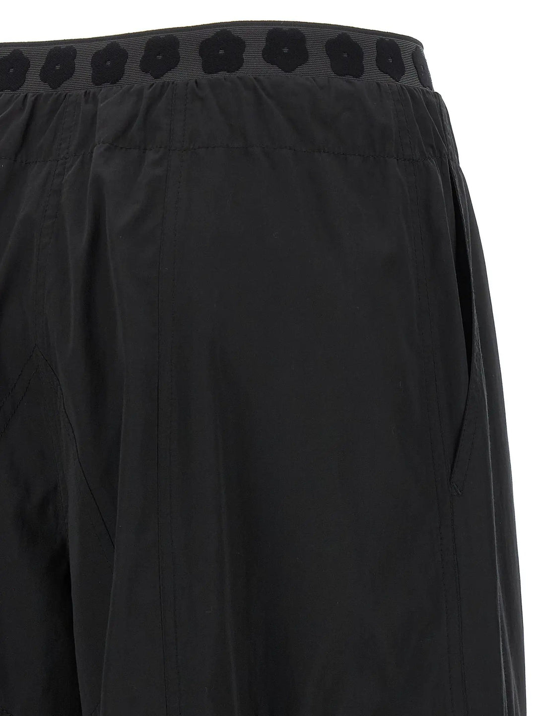 Kenzo Black Polyester Cargo Pants