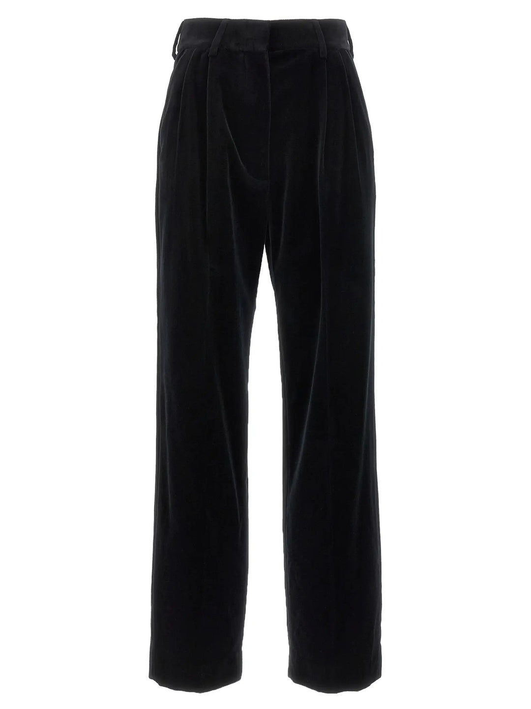 Blazé Milano Black Cotton Dress Pants