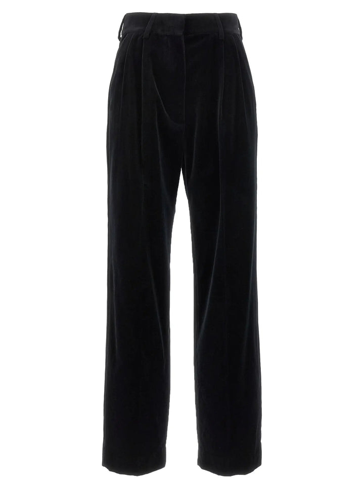 Blazé Milano Black Cotton Dress Pants