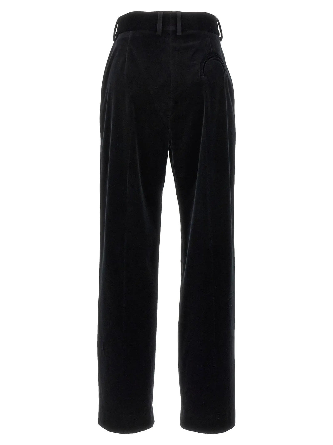 Blazé Milano Black Cotton Dress Pants