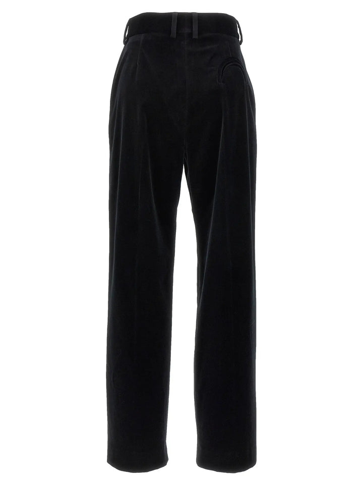 Blazé Milano Black Cotton Dress Pants