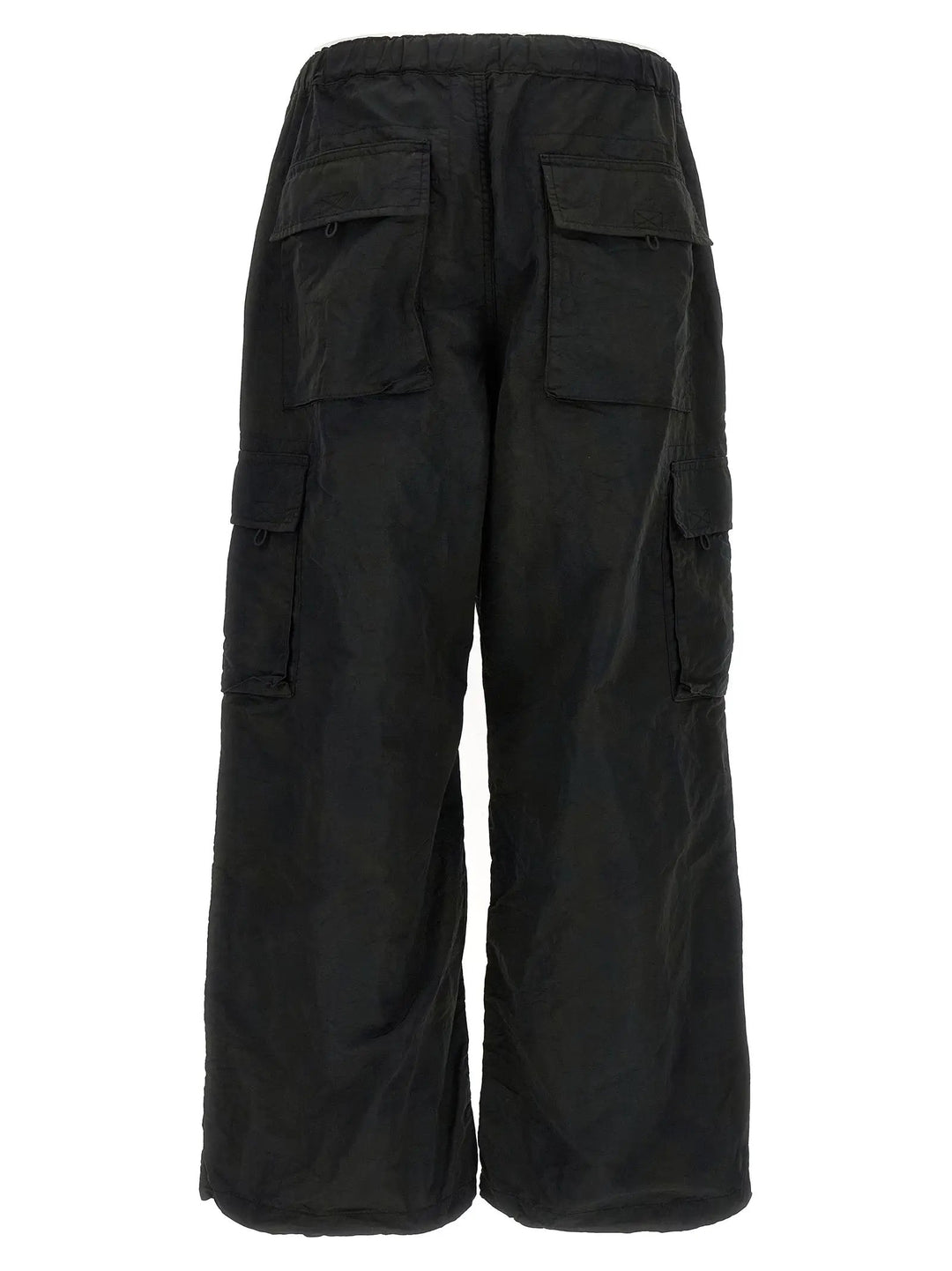 Comme Des Garçons Black Nylon Cargo Pants