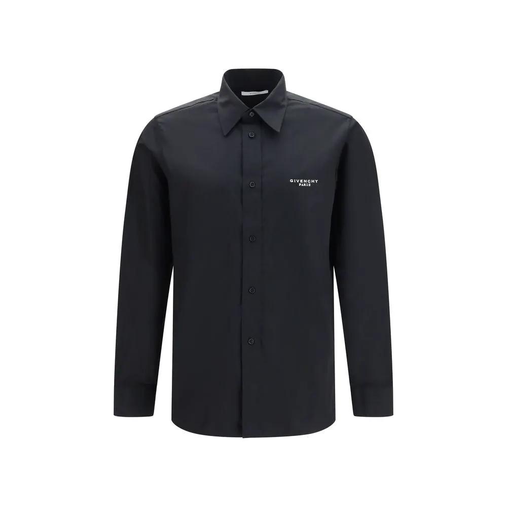 Givenchy Black Cotton Dress Shirt