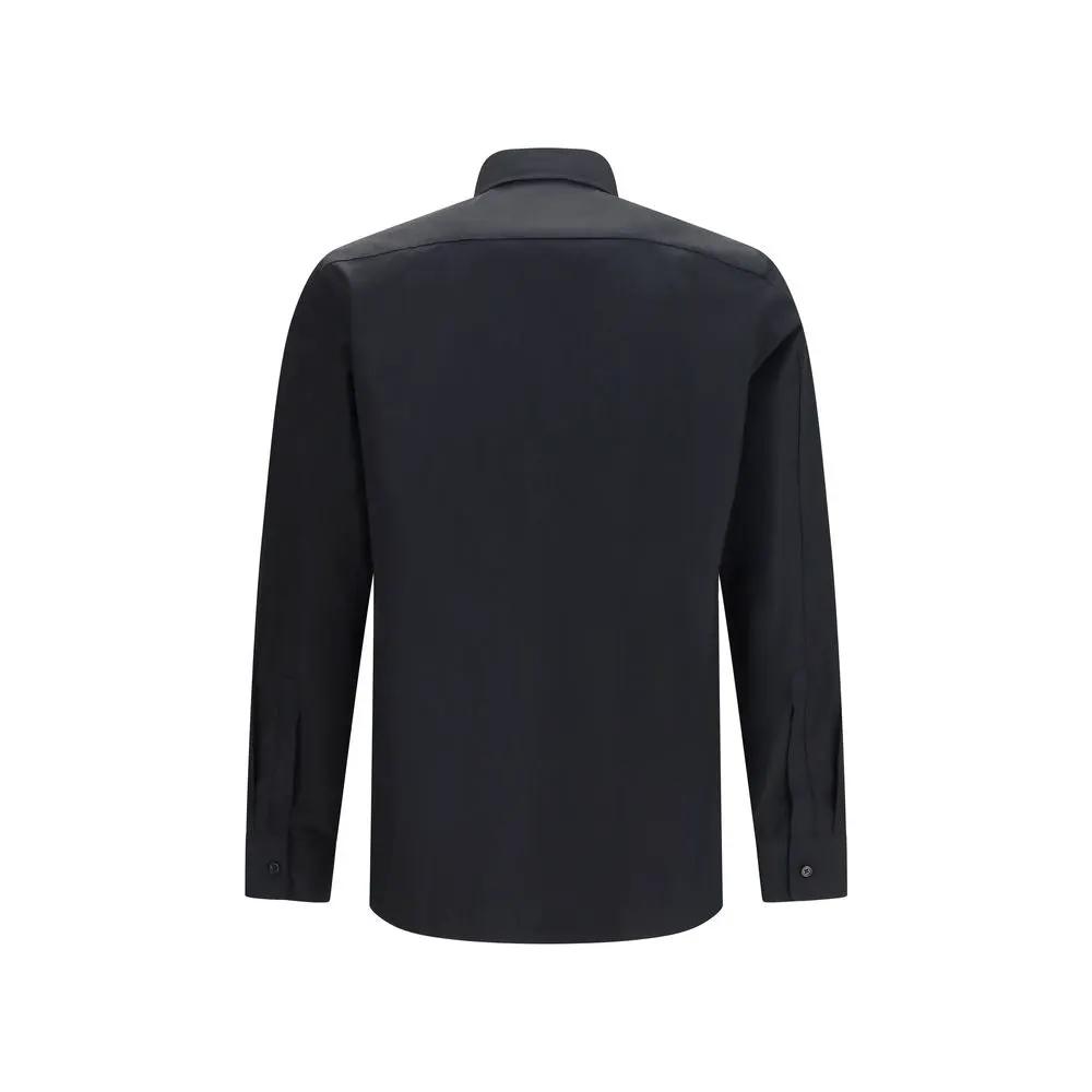 Givenchy Black Cotton Dress Shirt
