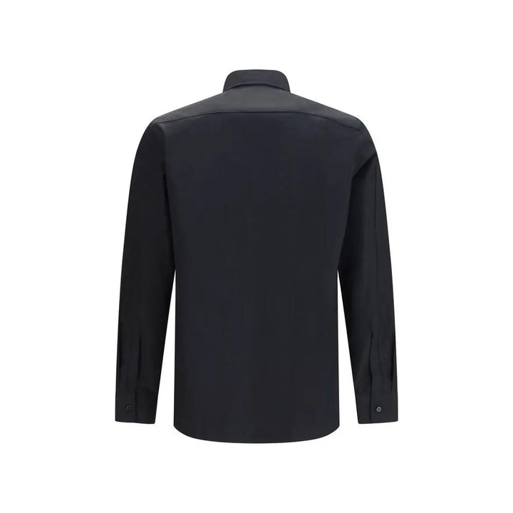 Givenchy Black Cotton Dress Shirt
