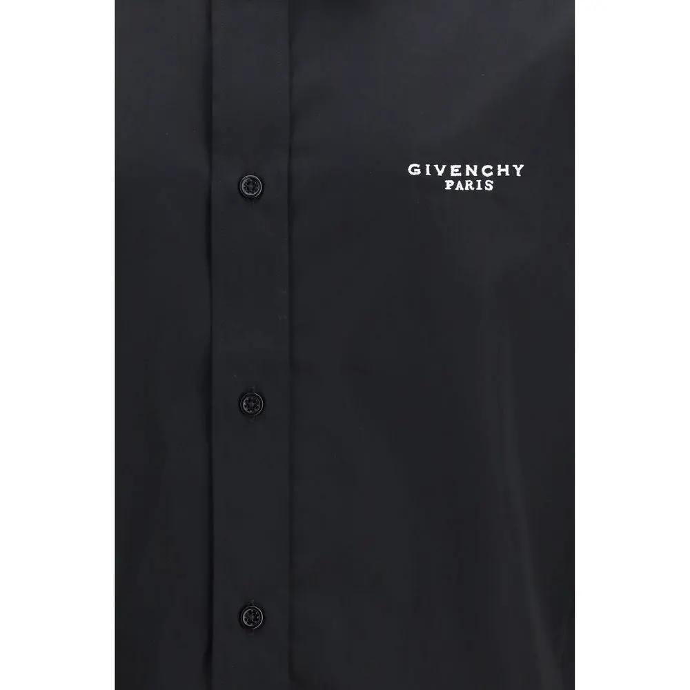 Givenchy Black Cotton Dress Shirt