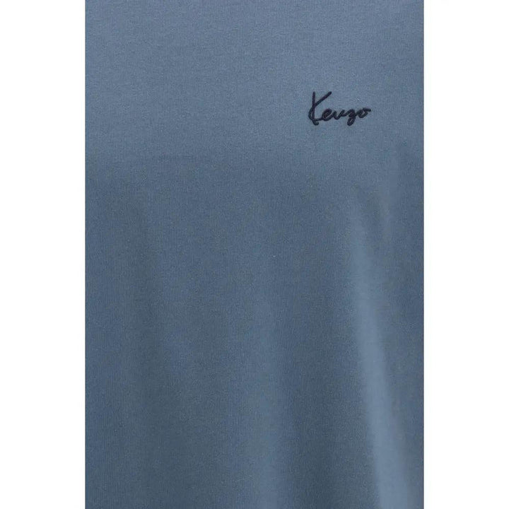 Kenzo Blue Cotton T-Shirt