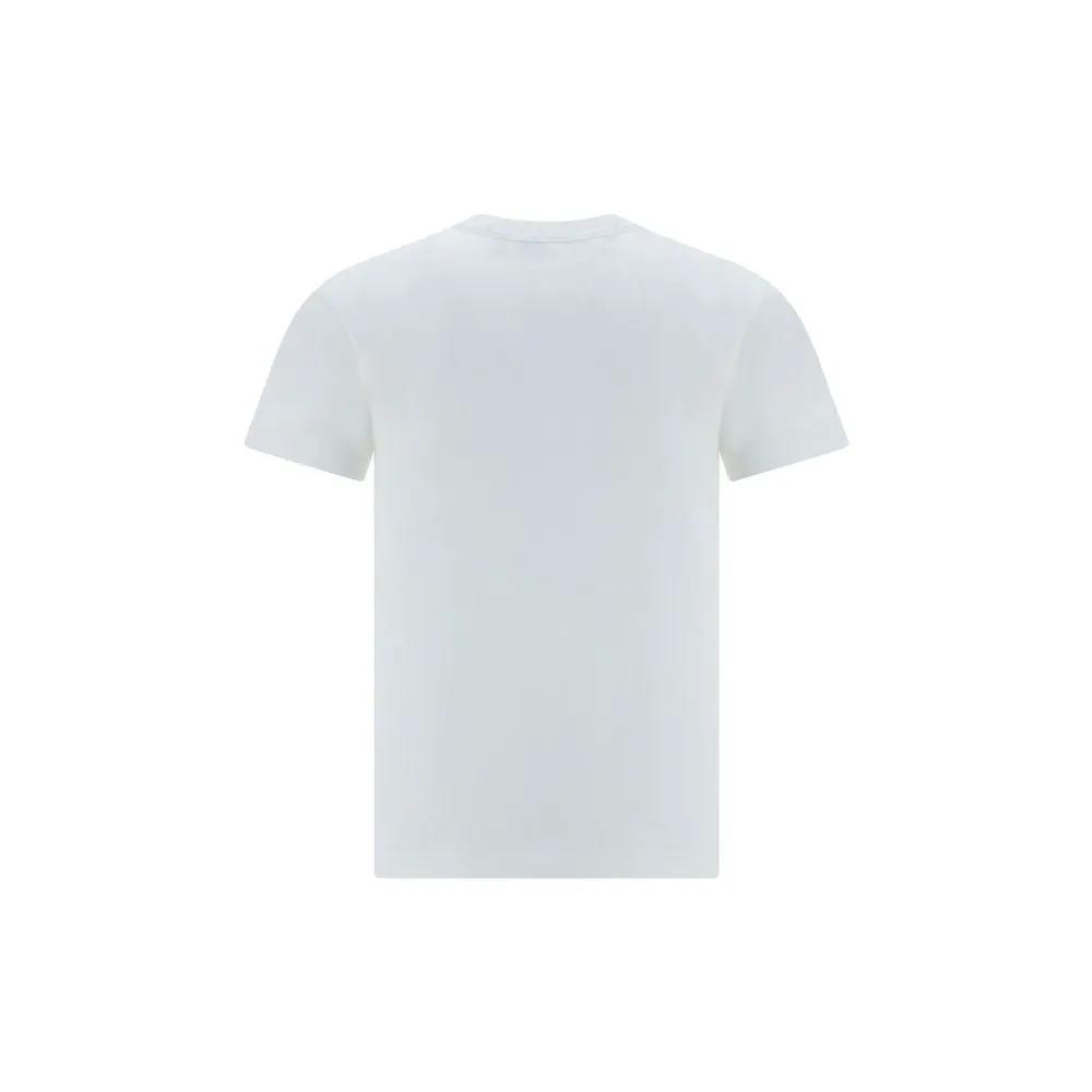 Comme Des Garçons Play Sample Sale | Comme Des Garçons Play White Cotton T-Shirt - | Designer outlet