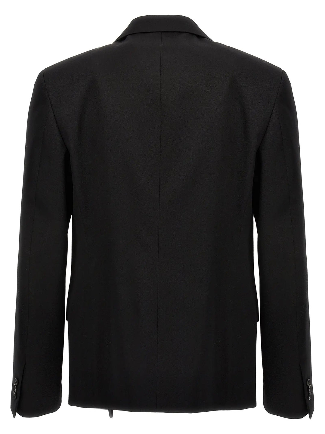 Off-White Black Wool Blazer