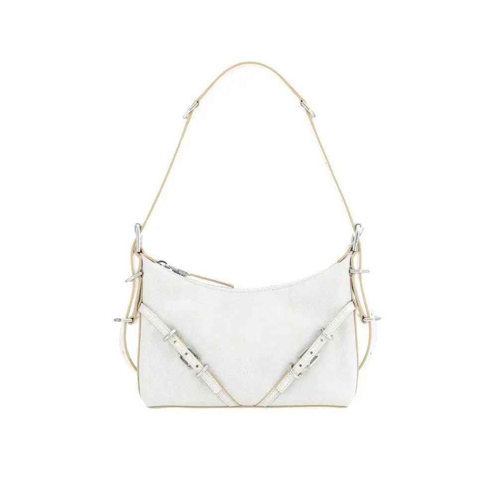 Givenchy White Leather Shoulder Bag