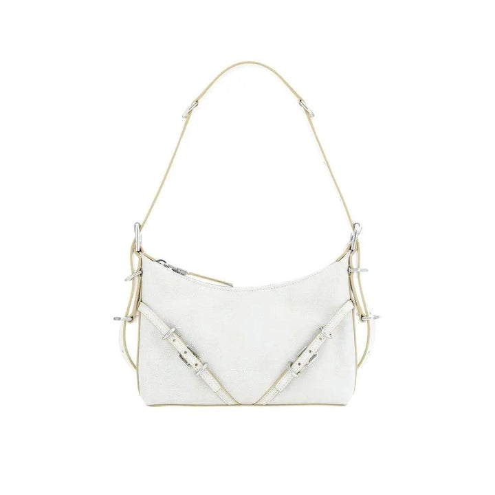 Givenchy White Leather Shoulder Bag