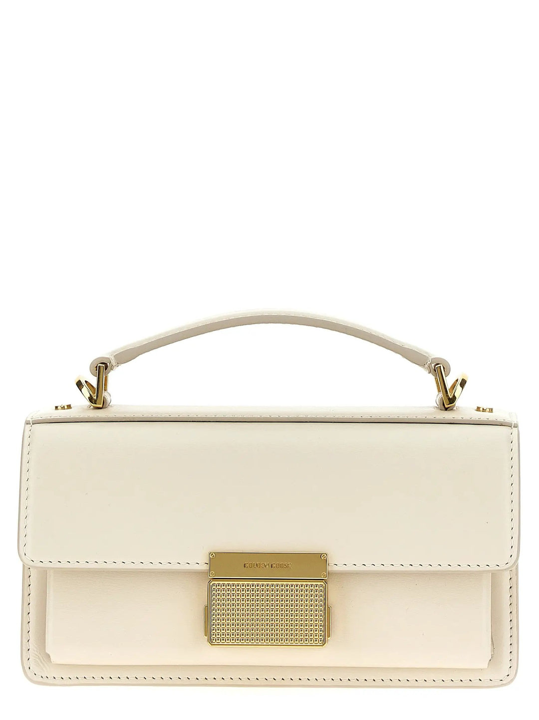 Golden Goose White Cowhide Handbag