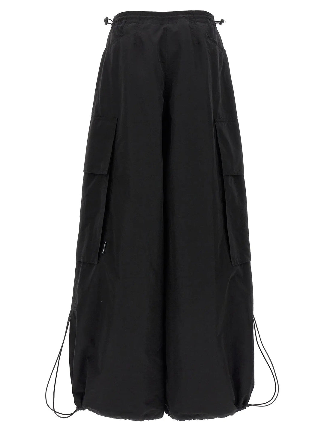 Palm Angels Black Polyamide Casual Pants