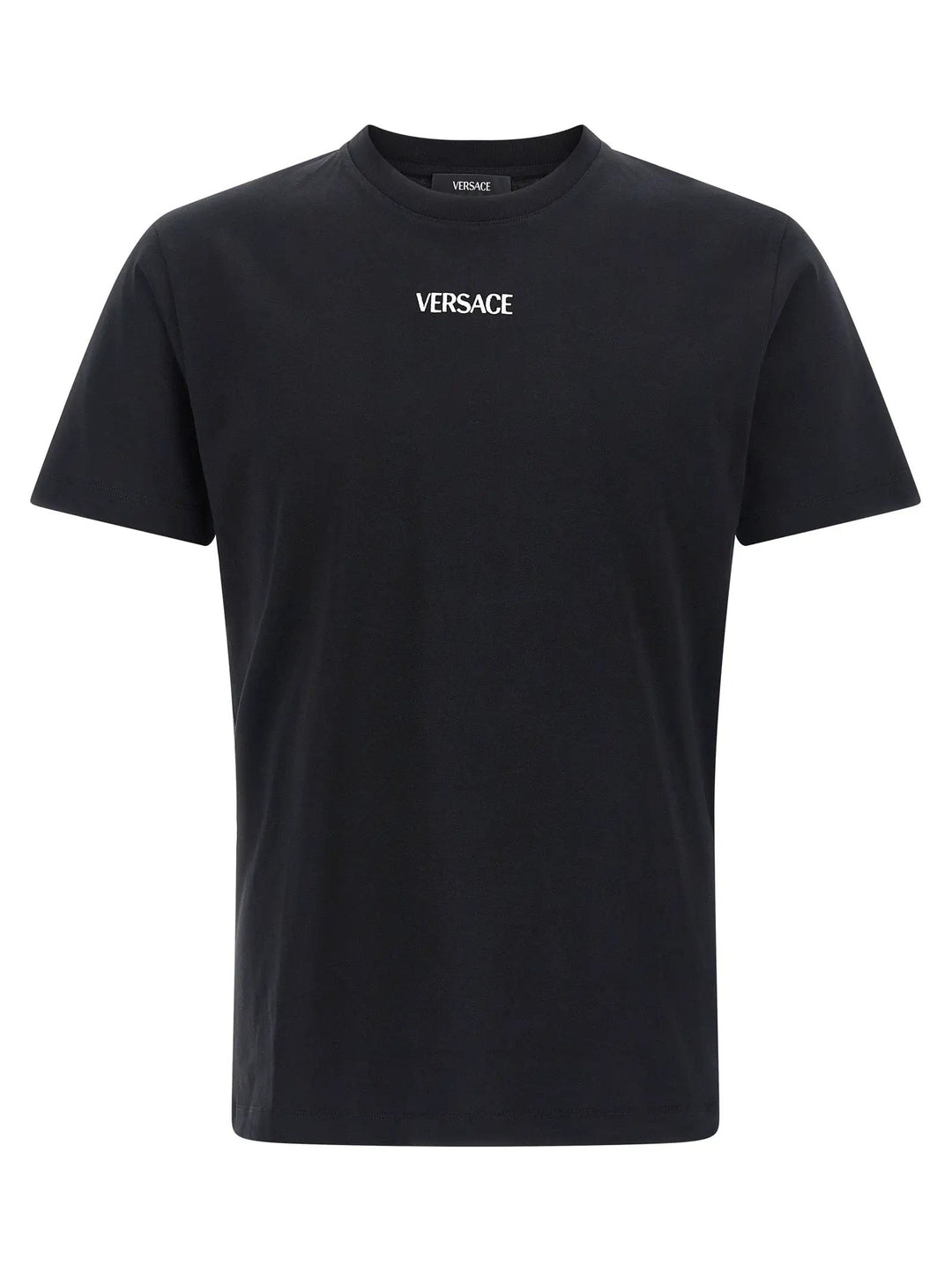 Versace Black Cotton T-Shirt