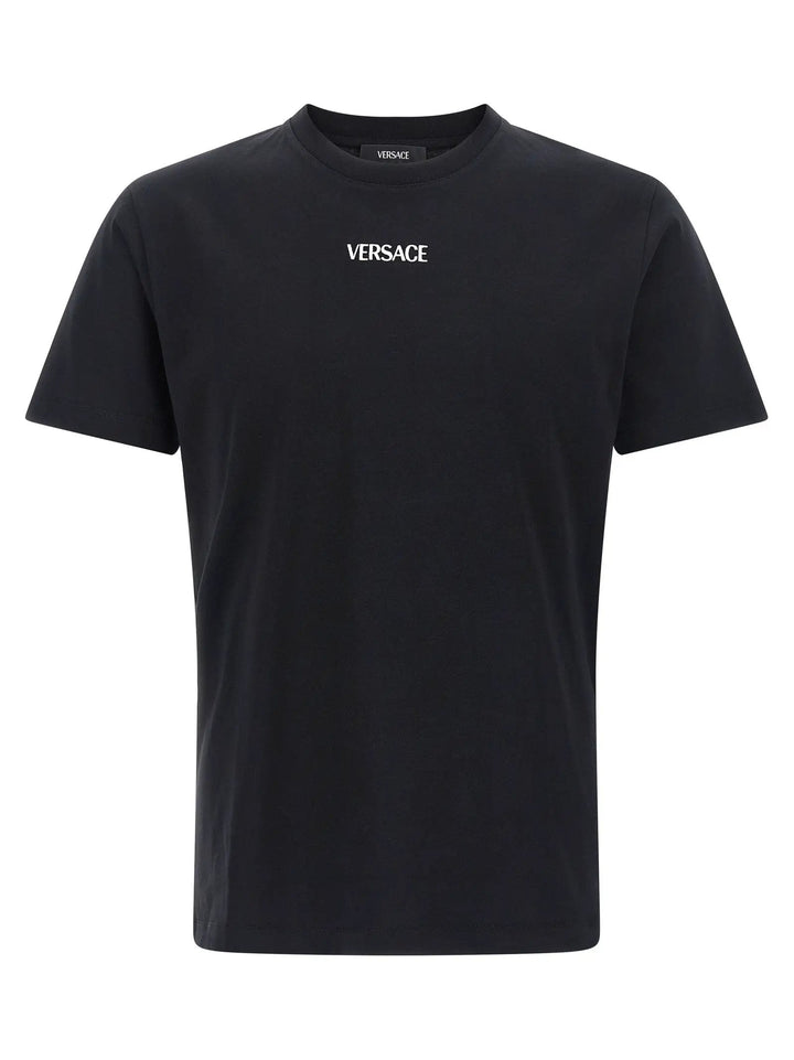 Versace Black Cotton T-Shirt