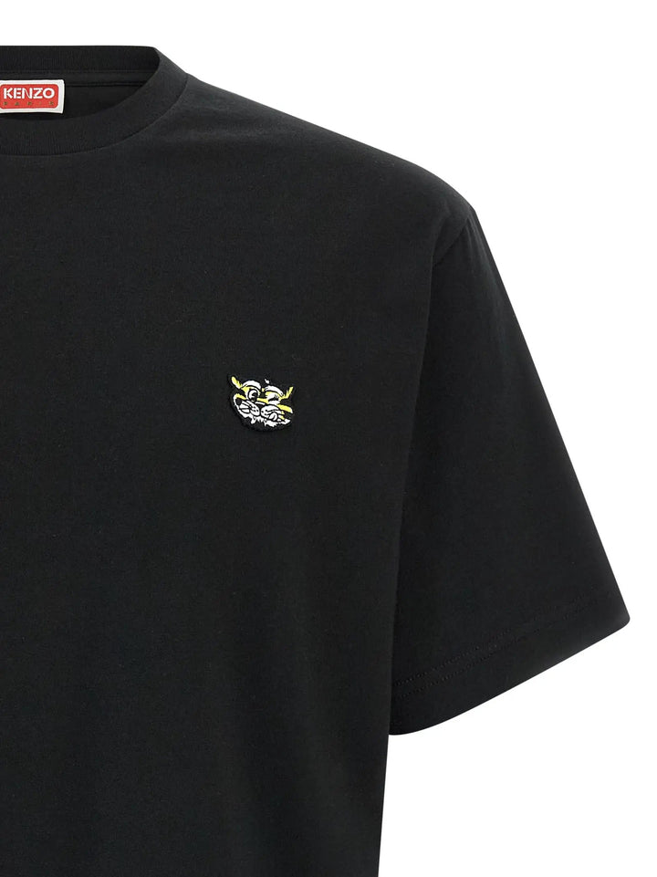 Kenzo Black Cotton T-Shirt