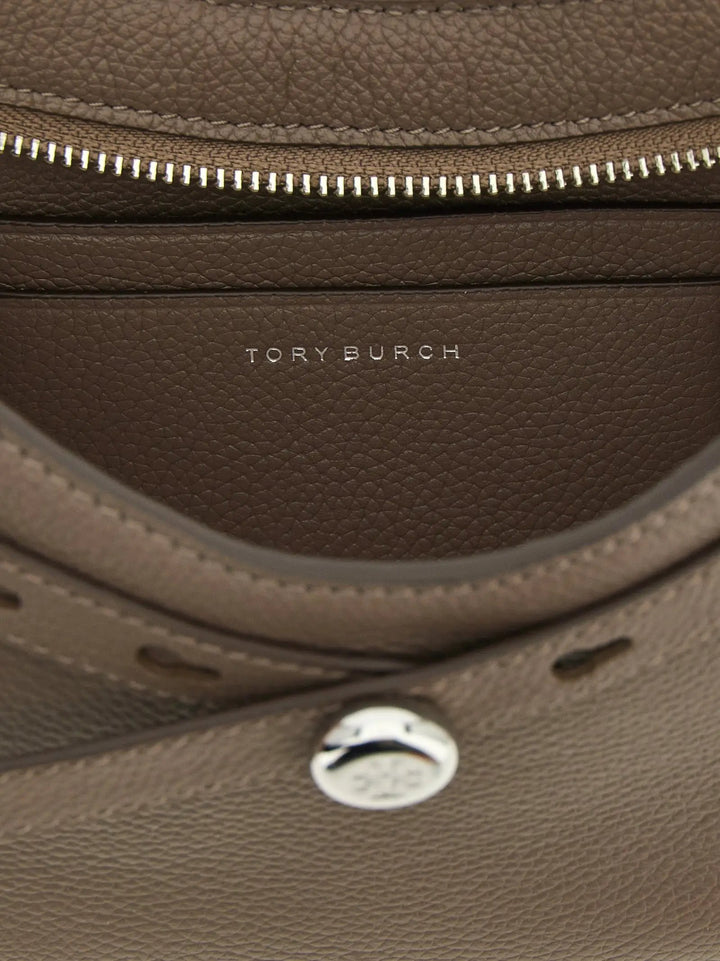 Tory Burch Brown Cowhide Shoulder Bag