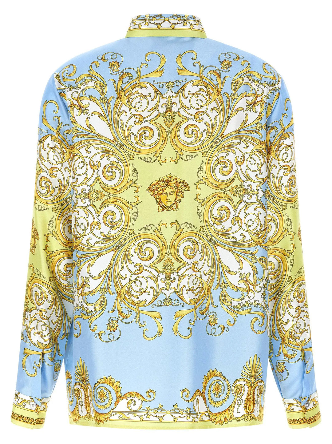 Versace Multicolor Silk Blouse