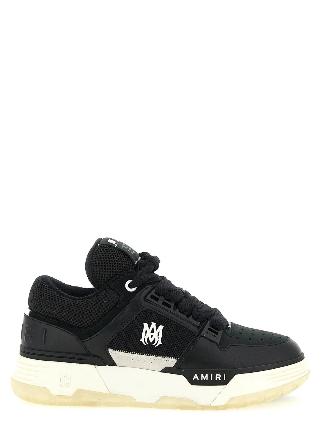 Amiri Sample Sale | Amiri Black Calfskin Athletic Sneakers - | Designer outlet