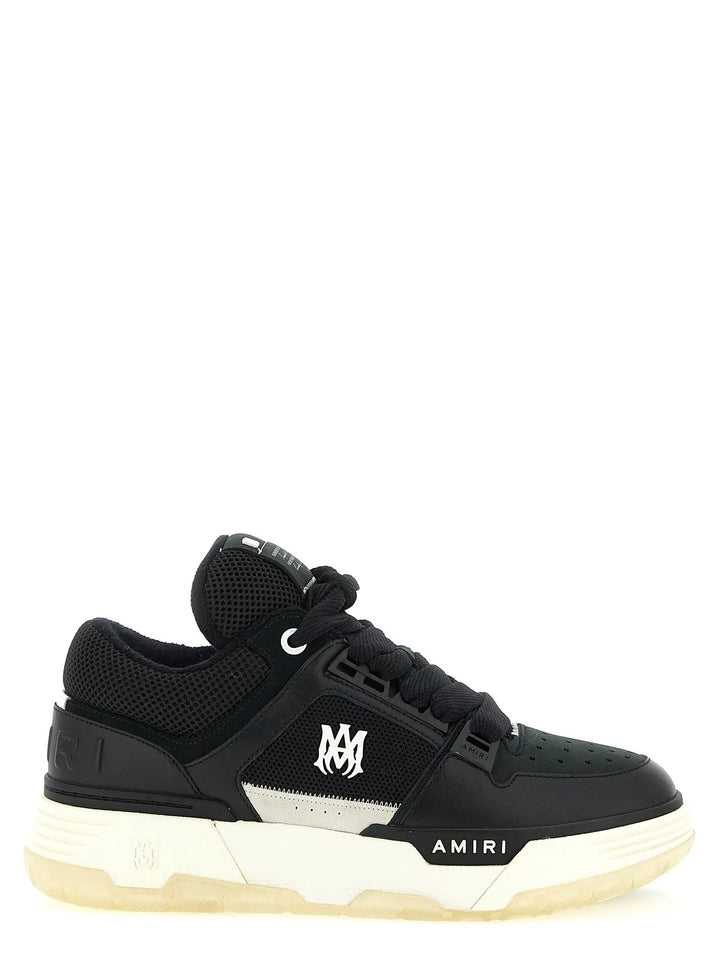 Amiri Sample Sale | Amiri Black Calfskin Athletic Sneakers - | Designer outlet