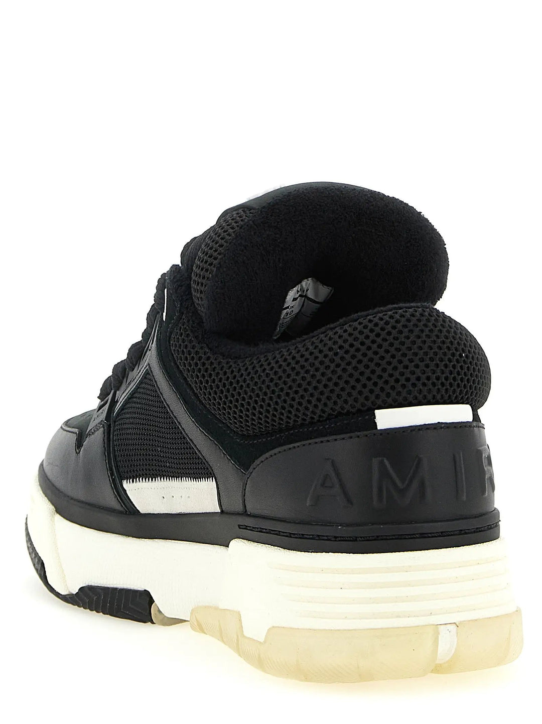 Amiri Sample Sale | Amiri Black Calfskin Athletic Sneakers - | Designer outlet