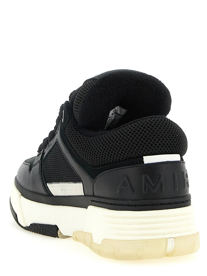 Amiri Sample Sale | Amiri Black Calfskin Athletic Sneakers - | Designer outlet