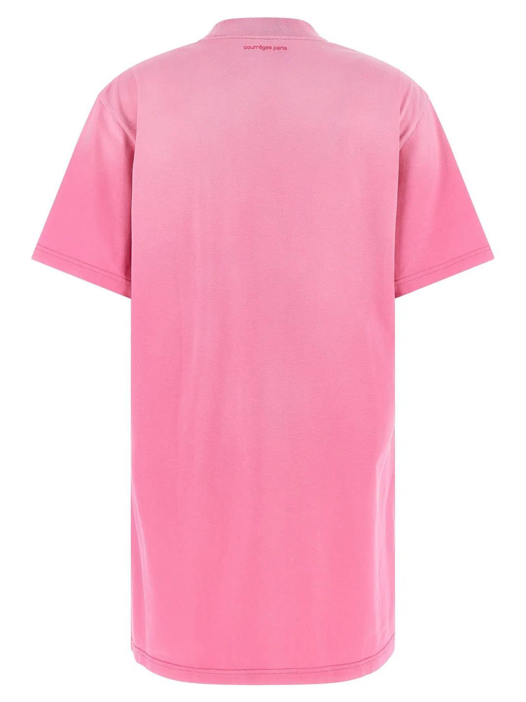 Courrèges Multicolor Cotton Short Dress