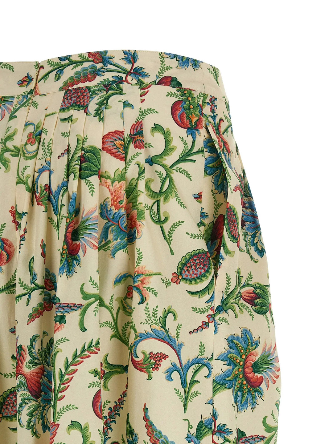Etro Multicolor Cotton Mini Skirt
