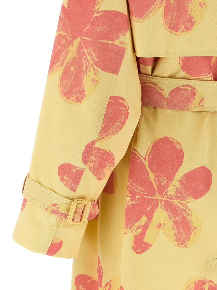 Max Mara Bicolor Cotton Coat