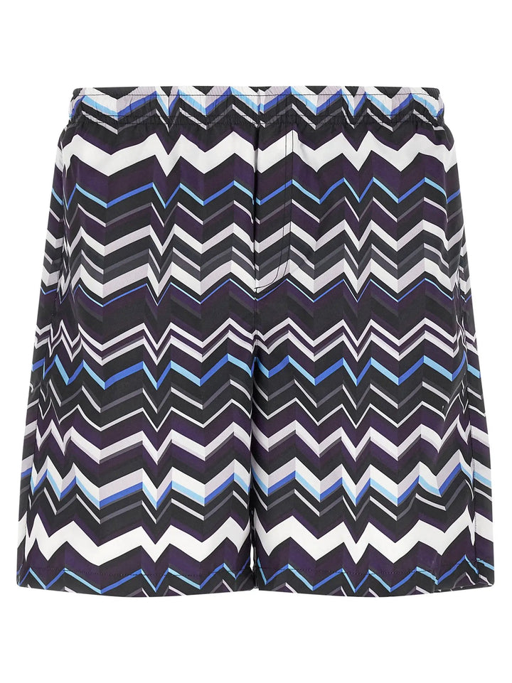 Missoni Multicolor Polyester Swim Shorts