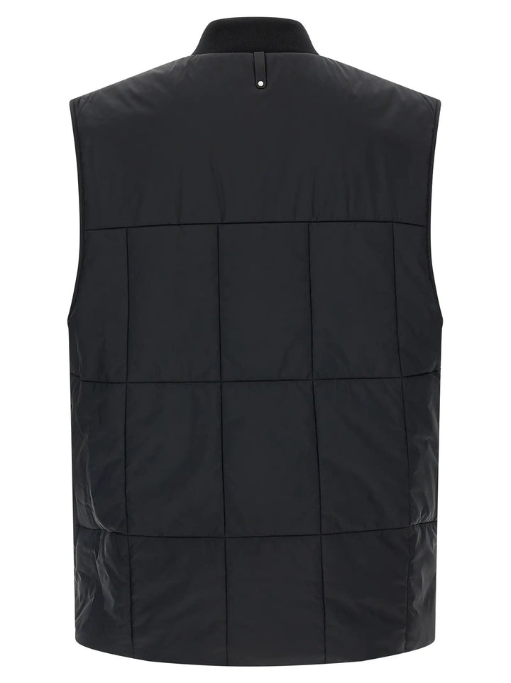 Mackage Black Nylon Sleeveless Jacket