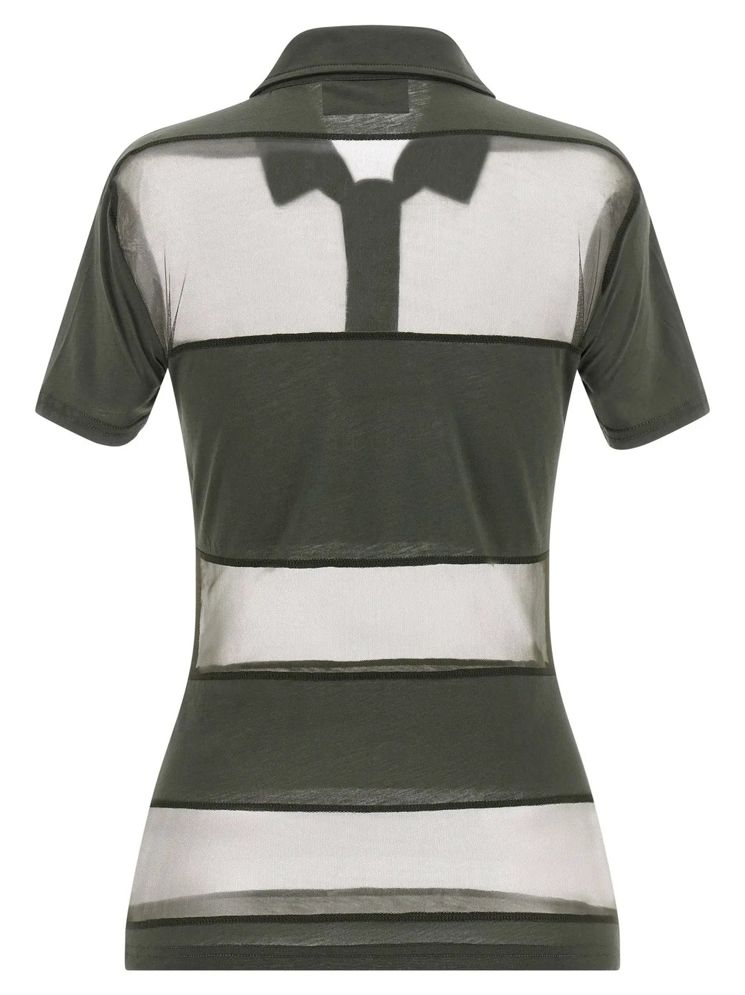 Coperni Bicolor Cotton Polo Shirt