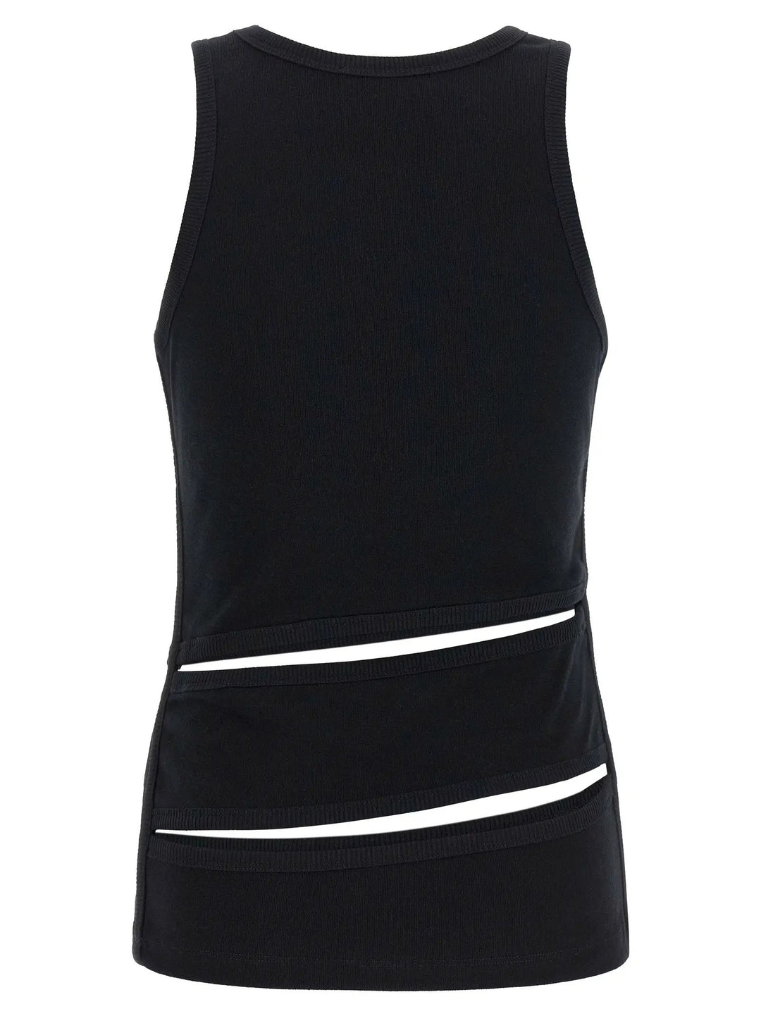 Coperni Black Organic Cotton Tank Tops