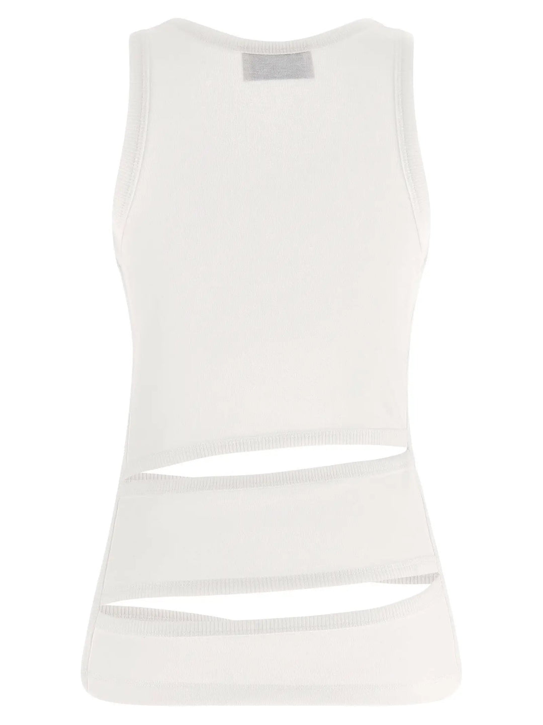 Coperni White Organic Cotton Tank Tops