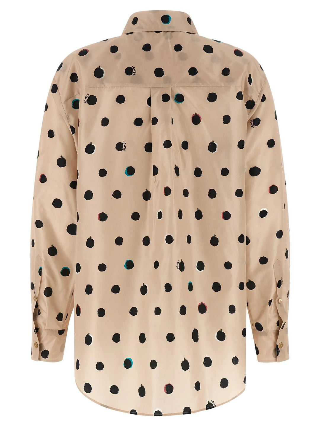 Fendi Multicolor Silk Blouse