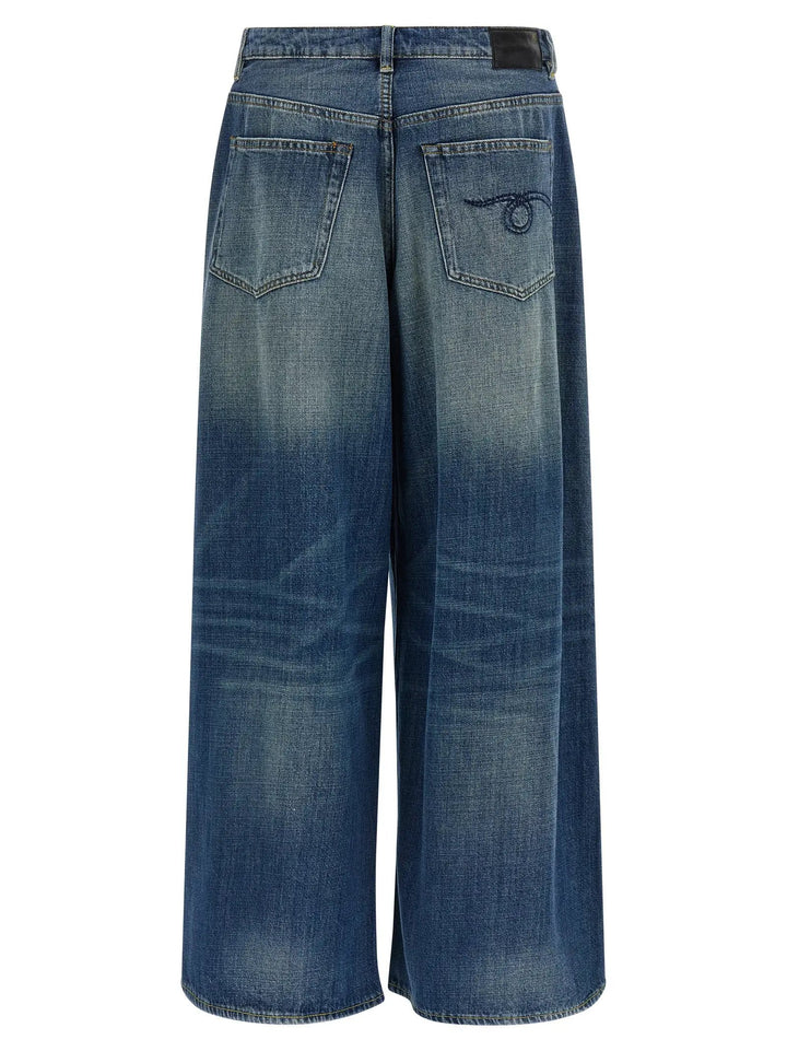 R13 Sample Sale | R13 Blue Cotton Jeans Denim - | Designer outlet