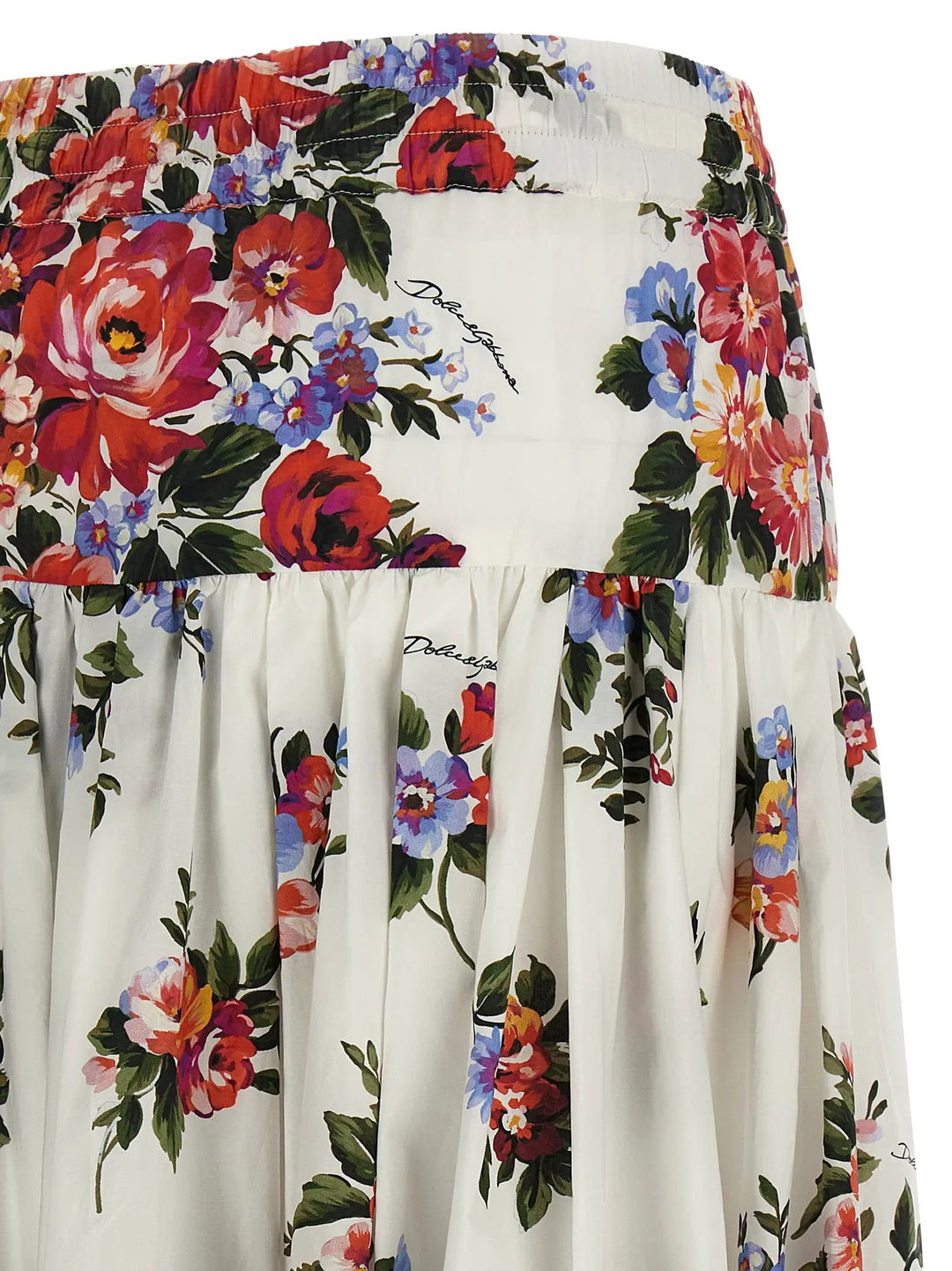 Dolce &amp; Gabbana Sample Sale | Dolce &amp; Gabbana White Cotton Mini Skirt - | Designer outlet