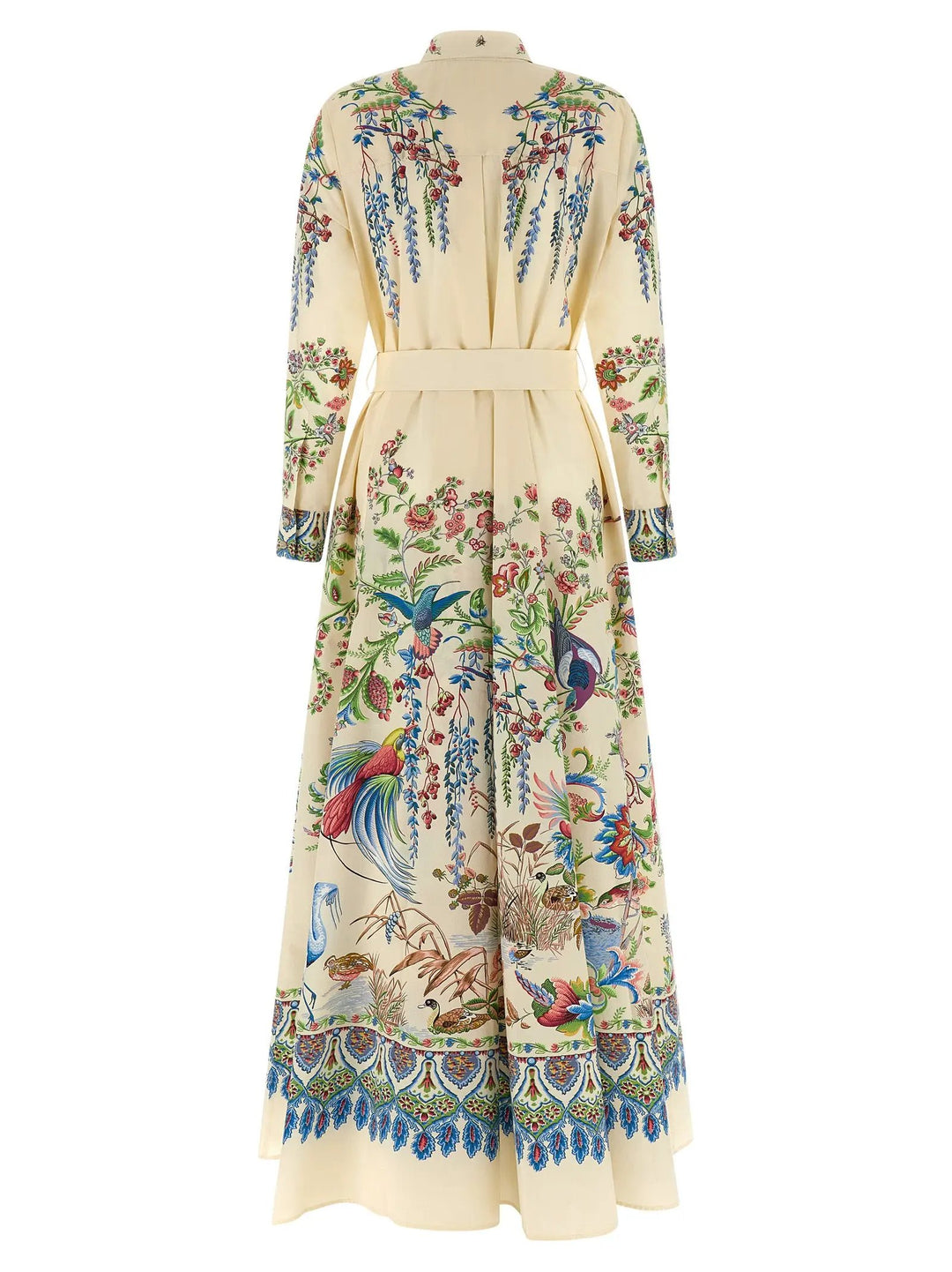 Etro Sample Sale | Etro Multicolor Cotton Long Dress - | Designer outlet